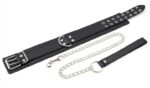 kit menottes et collier double pin noir 1