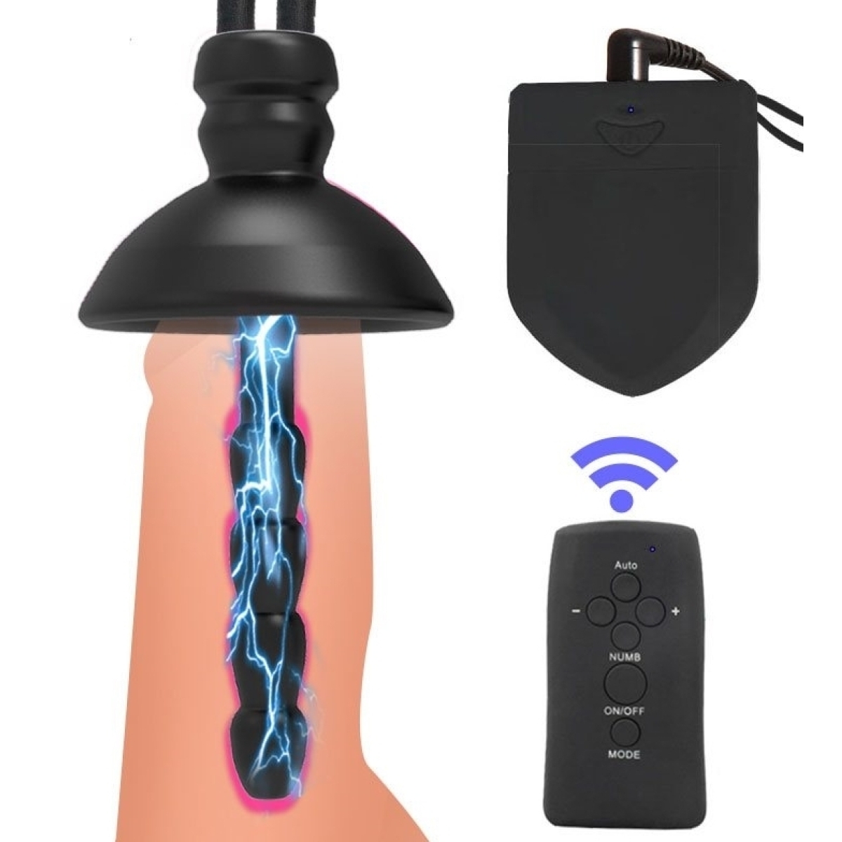 kit plugs anus penis electro 1