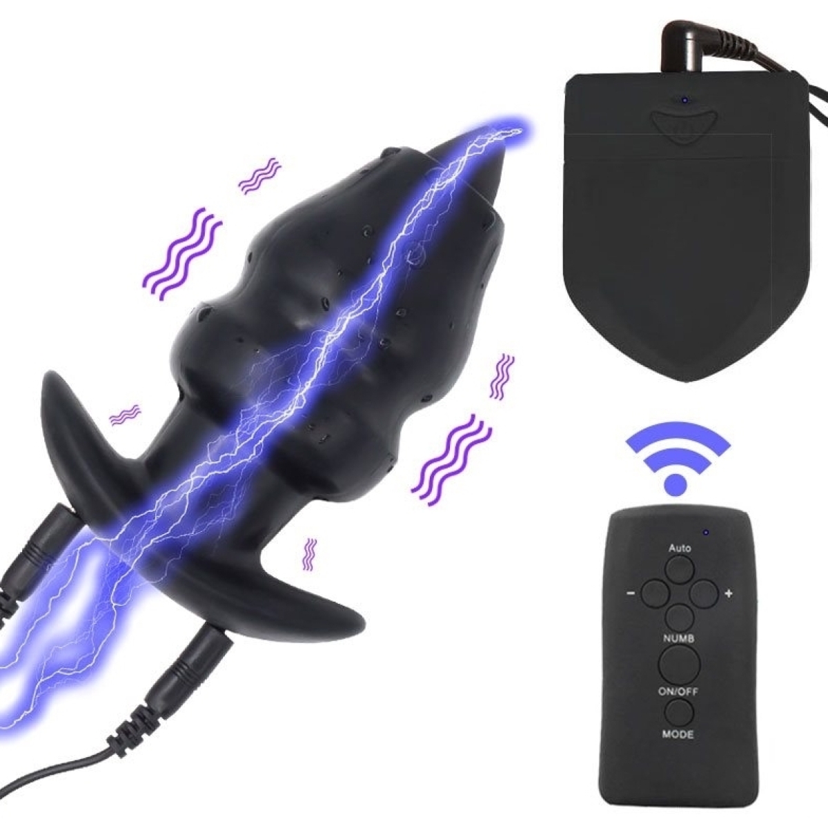 kit plugs anus penis electro 3