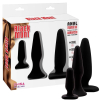 kit plugs en silicone black mont x3