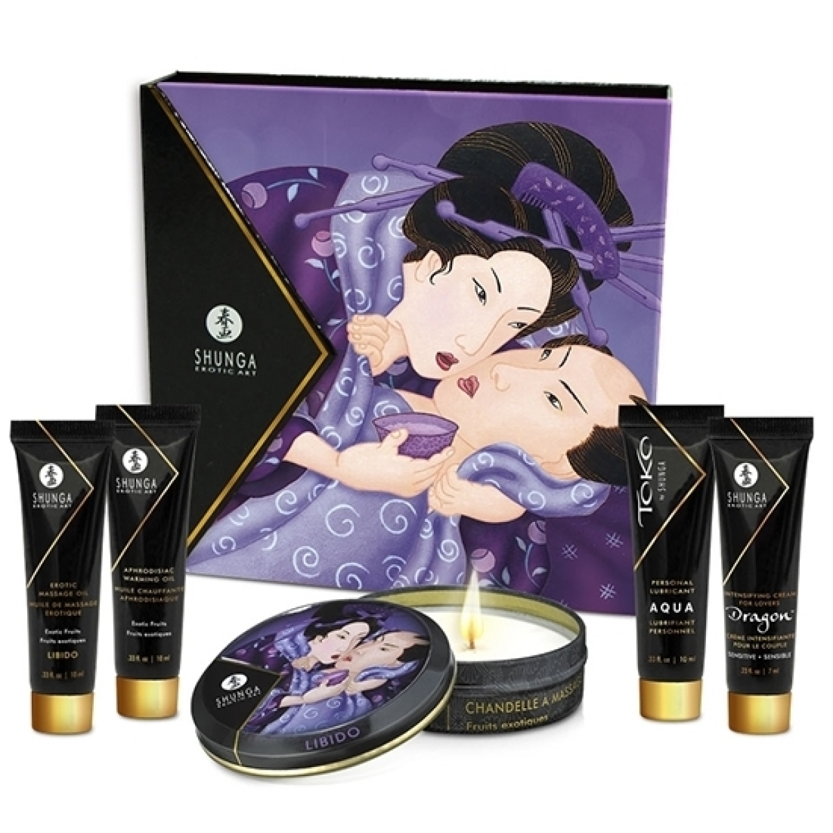 kit secret de geisha shunga fruits exotiques