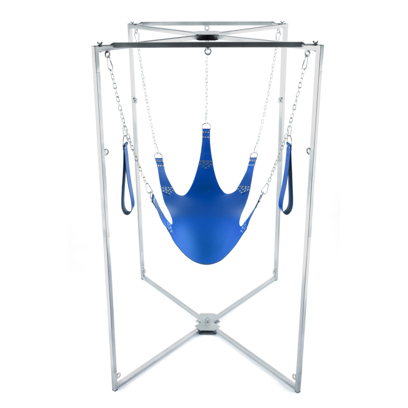 kit sling cuir 5 points bleu armature grise 1 scaled
