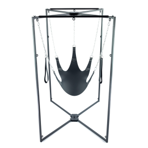 kit sling cuir 5 points noir armature noire scaled