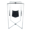 kit sling cuir carre noir armature grise scaled
