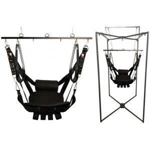 kit sling cuir deluxe vip noir armature grise