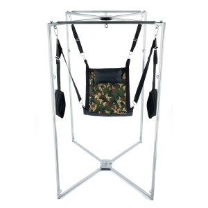 kit sling tissu carre camouflage armature grise scaled