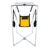 kit sling tissu carre jaune noir armature grise scaled