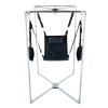 kit sling tissu carre noir armature grise scaled