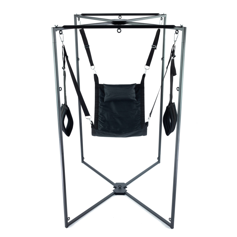 kit sling tissu carre noir armature noire scaled