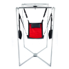 kit sling tissu carre rouge noir armature grise scaled