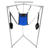 kit sling tissu rectangle bleu armature grise