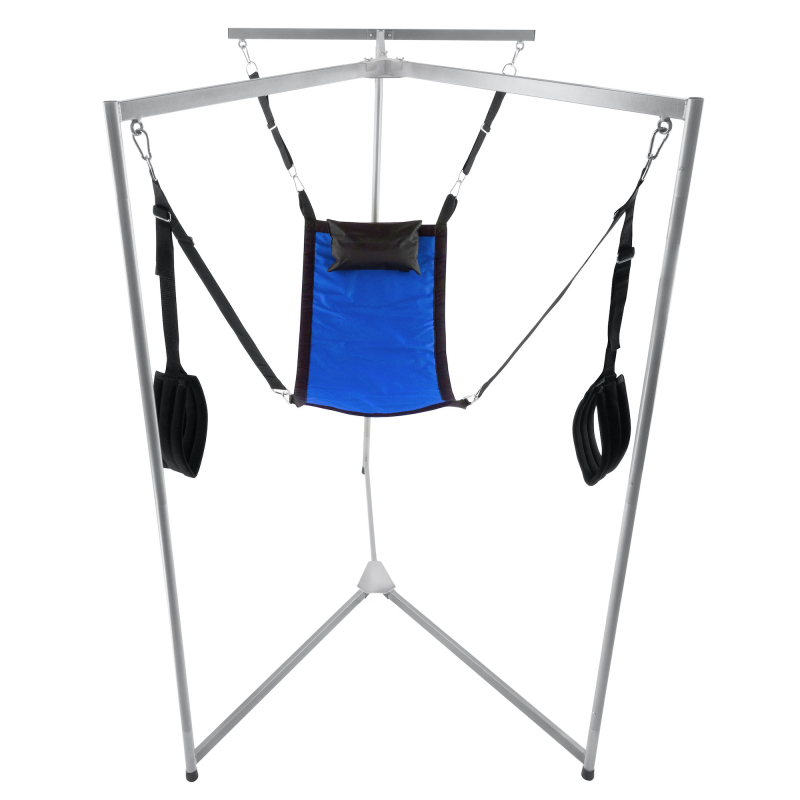 kit sling tissu rectangle bleu armature grise