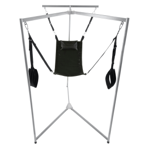 kit sling tissu rectangle noir armature grise