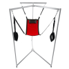 kit sling tissu rectangle rouge armature grise