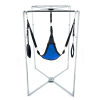 kit sling tissu triangle bleu noir armature grise scaled