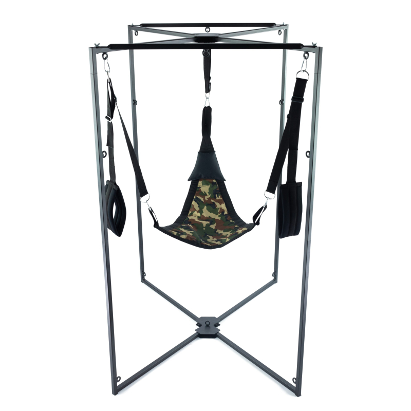 kit sling tissu triangle camouflage armature noire scaled