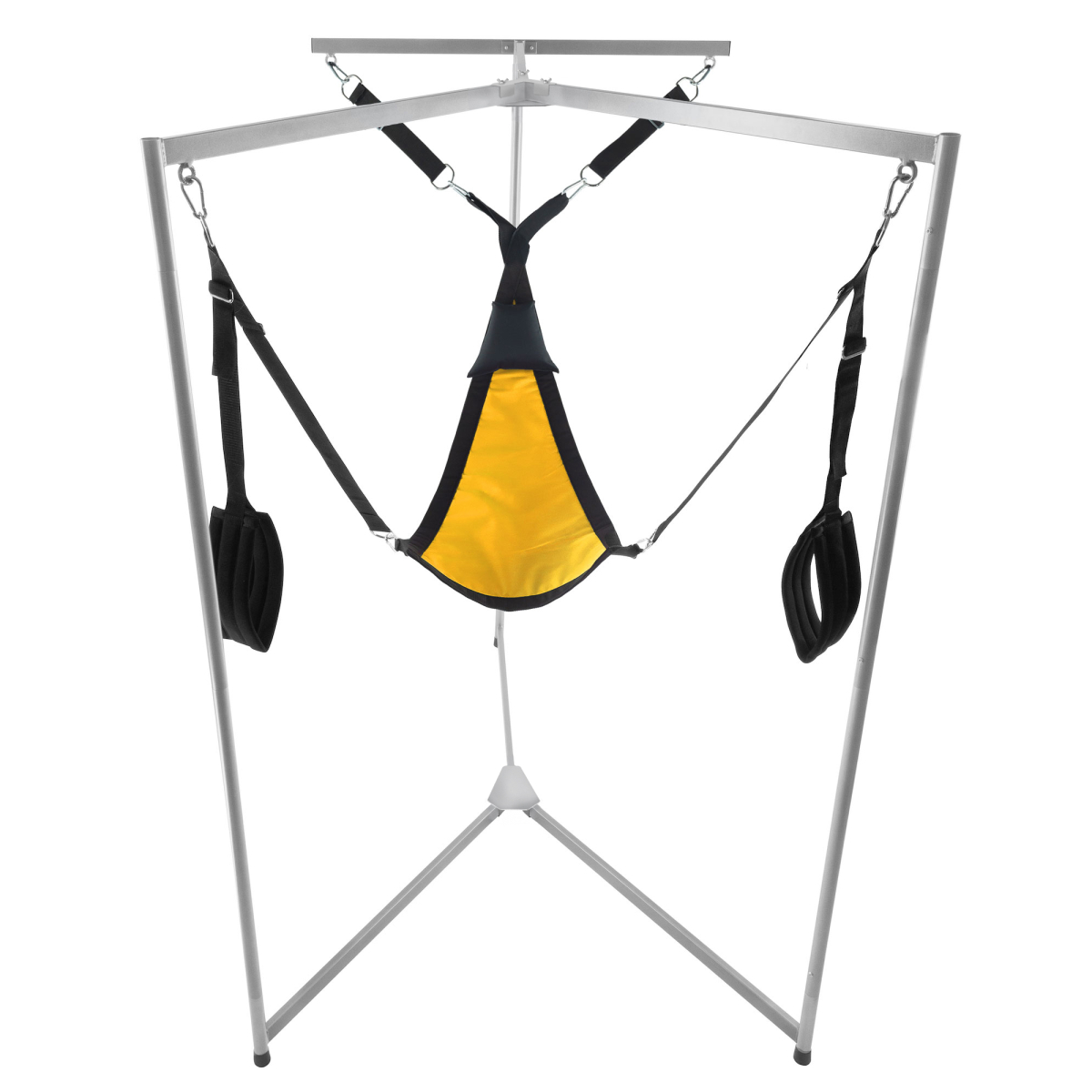 kit sling tissu triangle jaune armature grise