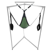 kit sling tissu triangle kaki armature grise