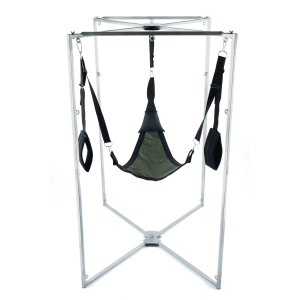 kit sling tissu triangle kaki noir armature grise scaled