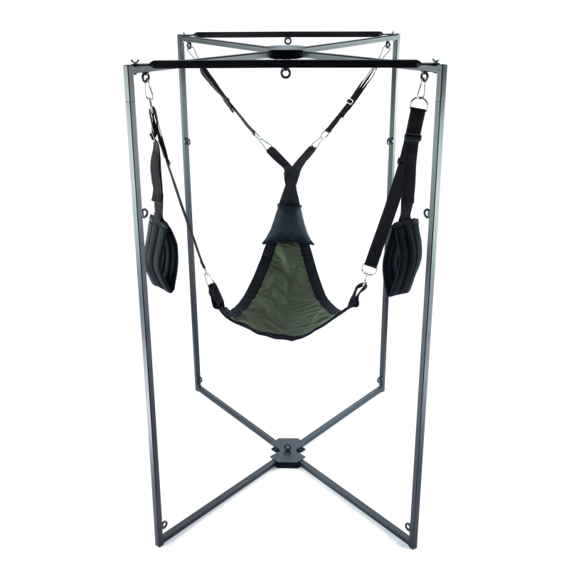kit sling tissu triangle kaki noir armature noire 1 scaled