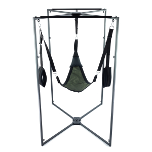 kit sling tissu triangle kaki noir armature noire scaled