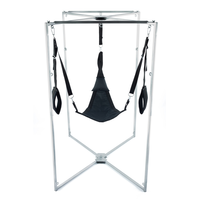 kit sling tissu triangle noir armature grise 1 scaled