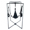 kit sling tissu triangle noir armature noire scaled