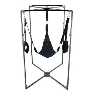 kit sling tissu triangle noir armature noire scaled