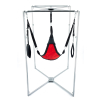 kit sling tissu triangle rouge noir armature grise scaled