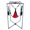 kit sling tissu triangle rouge noir armature noire 1 scaled