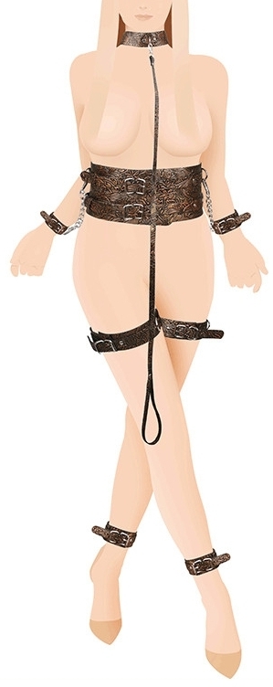 kit sm 5 pieces vinty marron