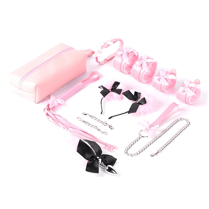 kit sm bow pink 7 pieces