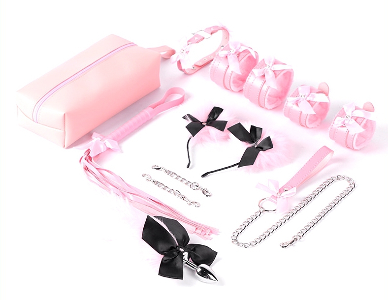 kit sm bow pink 7 pieces