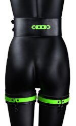 kit sm ceinture et menottes phosphorescentes glow restraint 1