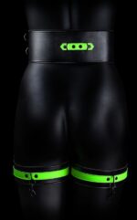 kit sm ceinture et menottes phosphorescentes glow restraint 4