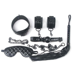 kit sm diamond lines black 5 pieces