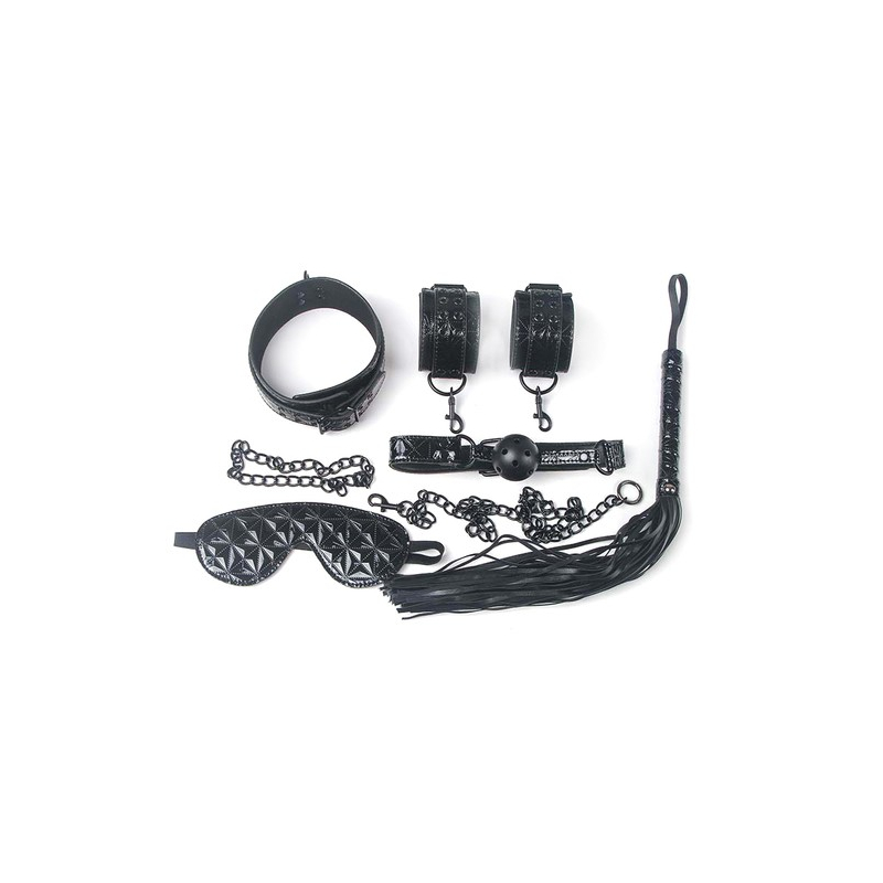 kit sm diamond lines black 5 pieces