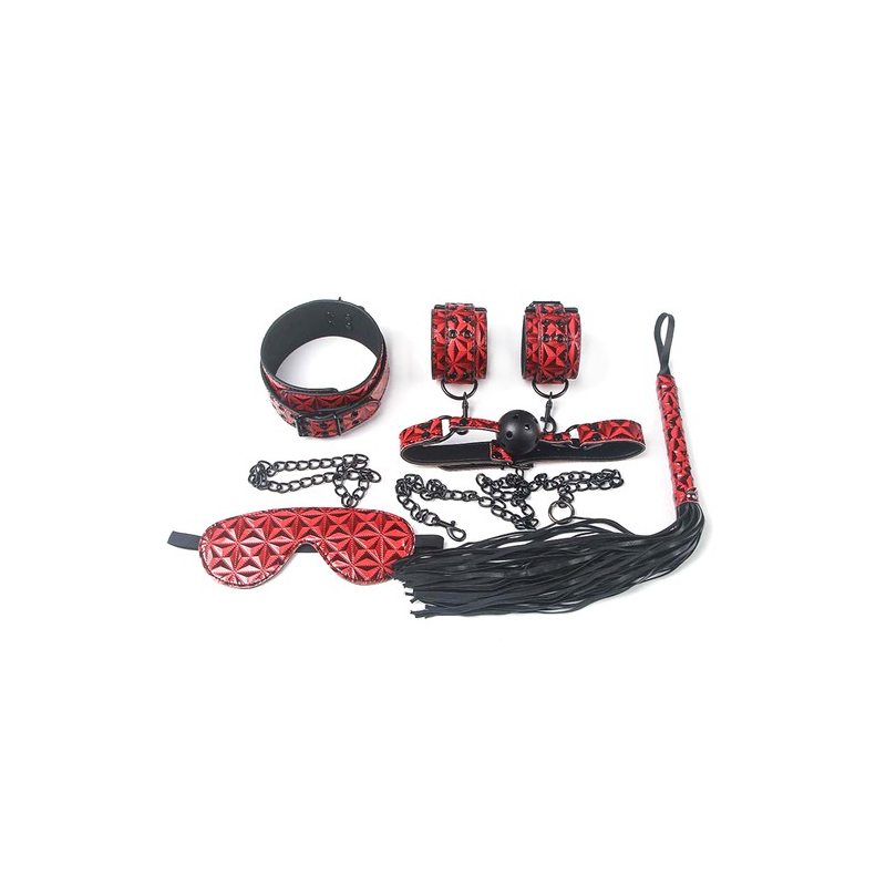 kit sm diamond lines red 5 pieces