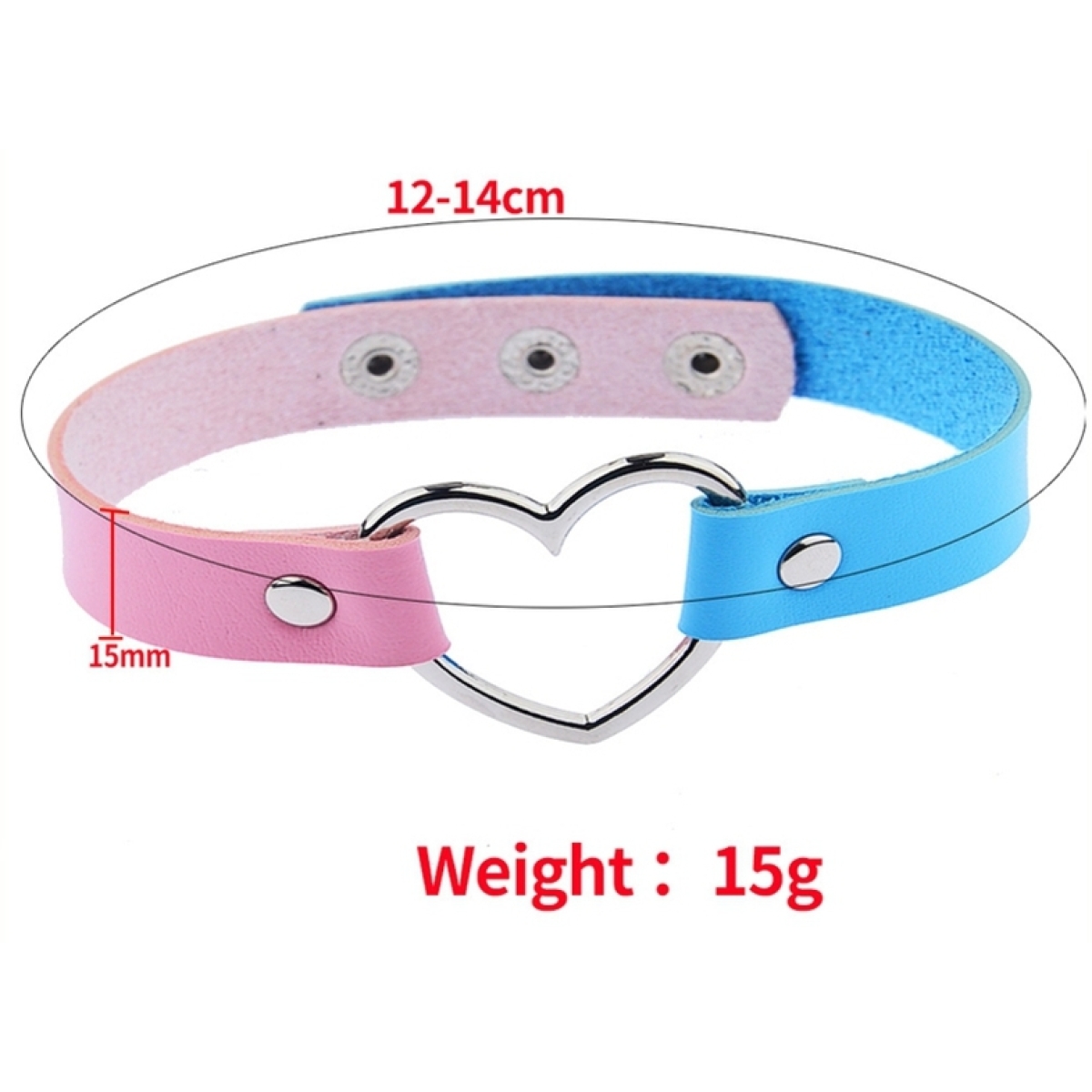 kit sm mix bondage bleu rose 4 pieces 2