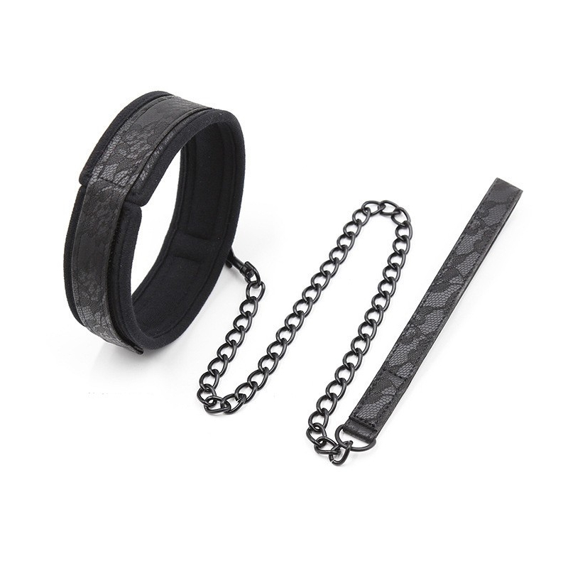 lace neck collar with lead 5