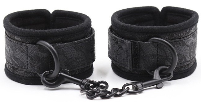 lace pattern wrist ankle cuffs