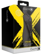 lace up full sleeve arm restraint black 1