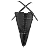 lace up full sleeve arm restraint black 3