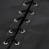 lace up full sleeve arm restraint black 6
