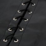 lace up full sleeve arm restraint black 6