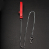 laisse avec poignee en cuir 1m rouge 3 scaled