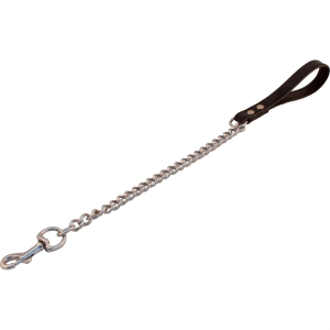 laisse dog avec chaine de 45cm