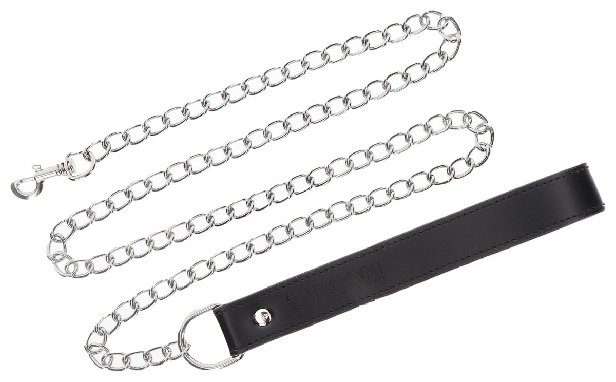 laisse en metal luxur essential taboom noir