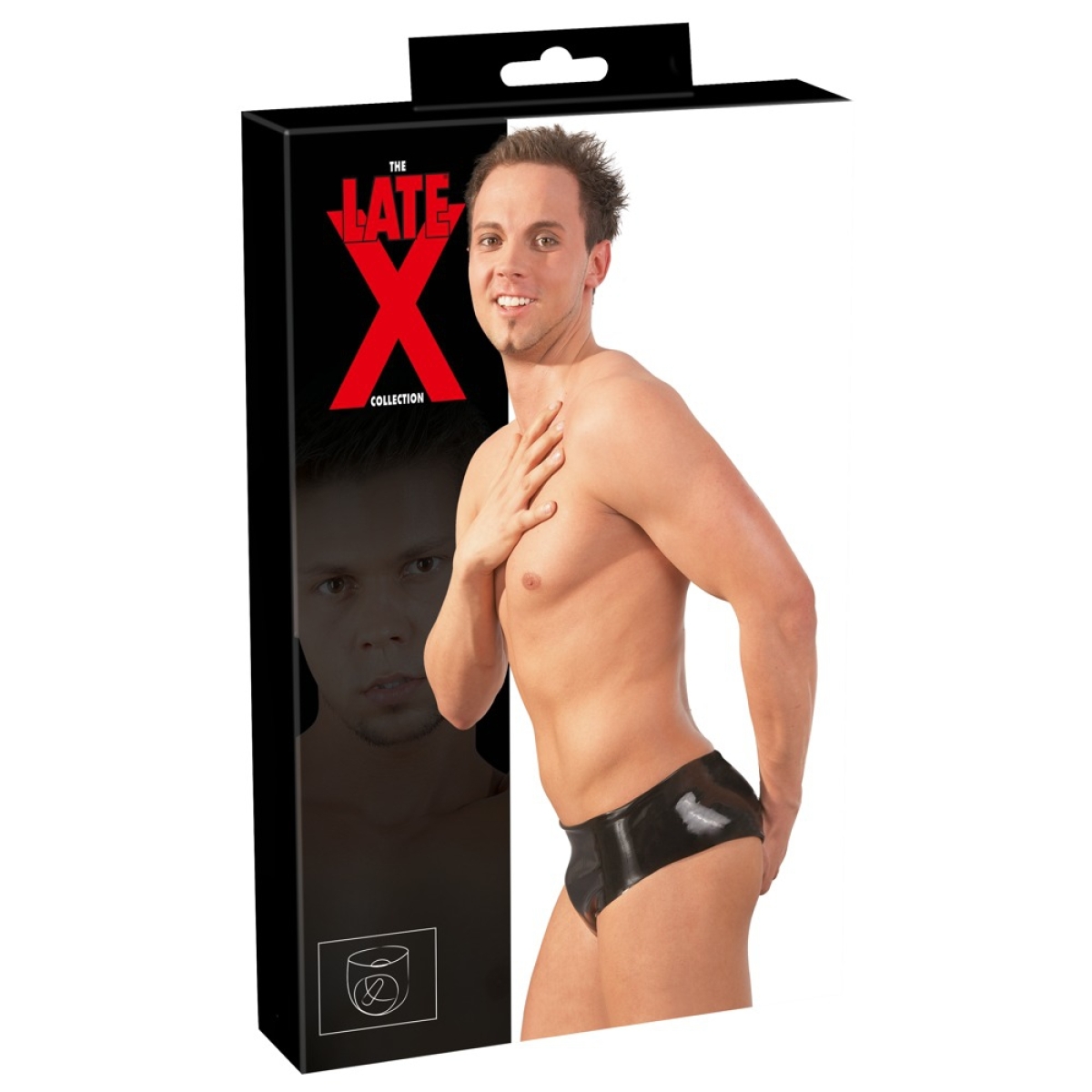 latex men s briefs black m l 3