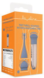 le thrill vibrateur interchangeable 10 vitesses bleu 1